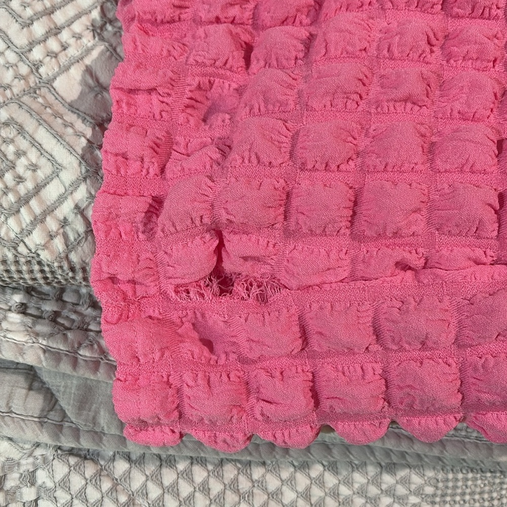 Pink Textured Two-Piece Set - Picture 5 of 5